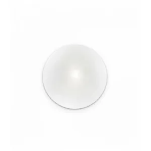 Ideal Lux - Applique murale Blanche smarties bianco 1 ampoule - Blanc pas cher