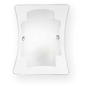 Ideal Lux - Triplo - Petite applique murale intérieure à 1 ampoule en verre, E27 pas cher