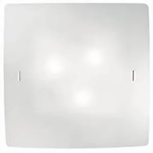 Ideal Lux CELINE PL3, Surface, Carré, 3 ampoule(s), E27, IP20, Blanc pas cher