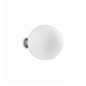 Ideal Lux Applique murale Blanche mapa bianco 1 ampoule Diamètre 20 Cm - BlancVendu parluminaire