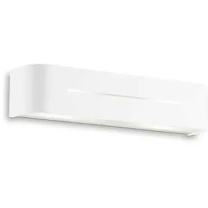 Comparateur de prix : Ideal Lux Posta - Petite Applique Murale D'intérieur À 2 Ampoules, Blanc, E14