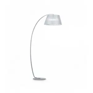 Ideal Lux - Pagoda - Lampadaire 1 lumière argent, E27 pas cher