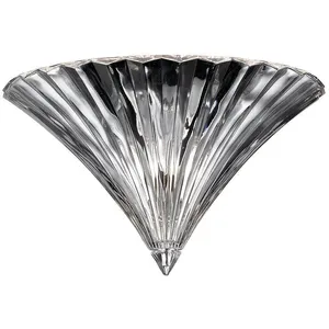 Comparateur de prix : IDEAL LUX Applique murale transparente santa 1 ampoule diamètre 90 cm