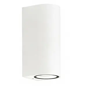 IDEAL LUX Applique murale Blanche GUN 2 ampoulesVendu parkaufland