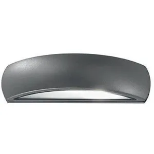 Ideal Lux Giove - Applique Murale D'extérieur À 1 Lumière Led Anthracite Ip54, E27Vendu parrakuten