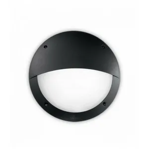 Comparateur de prix : Lucia - Applique murale extérieure à 1 demi-diffuseur noir IP66, E27 - Ideal Lux