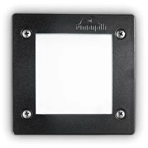 Leti - Encastré d'extérieur carré à 1 ampoule led Noir IP66 - Ideal LuxVendu paramazon