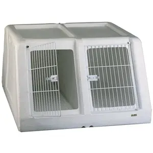 MORIN Cage de transport Autobox plastique - Double pour chiensVendu parmorin