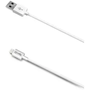 Comparateur de prix : Celly câble de données Apple Lightning cable Ultra Flat 200 cm blanc