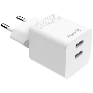 CELLY TC2USBC20WWH CARGADOR DE DISPOSITIVO MóVIL BLANCO INTERIOR pas cher