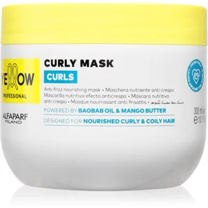 Yellow Professional Curls Curly Mask masque pour cheveux bouclés et fr... pas cher