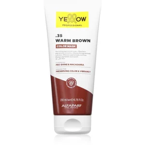 Yellow Professional Color Mask Bonding Color Mask teinte .35 Warm Brow... pas cher