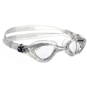Lunettes de natation Cressi King Crab blanc avec verres transparents pas cher