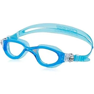 Lunettes de natation Cressi Flash blanc avec verres transparents bleu