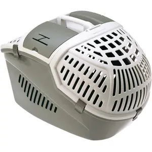 Comparateur de prix : MPS Cage de transport pour chien Nobby Pet Avior Gris 57,5x39,5x40,5 cm 72147