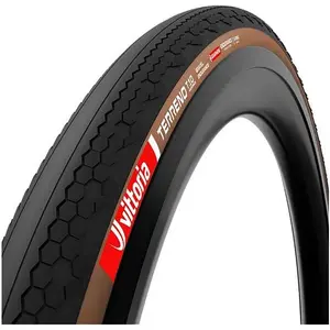 Pneu Vittoria Terreno T10 Gravel Endurance Tubeless Ready marron noir ... pas cher