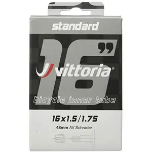 Vittoria Standard Chambre à air Unisexe, Noir, 16x1.5/1.75 pas cher