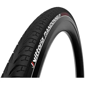 Vittoria Randonneur Pneu vélo Unisexe, Noir/réfléchissant, 27,5x2,0 pas cher