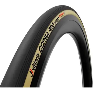 Comparateur de prix : Pneu Vittoria Corsa Pro Speed Tubeless Ready noir marron - 700x26
