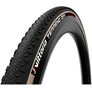 Pneu vittoria terreno dry 700c graphene g2 0 tubeless ready marron pas cher
