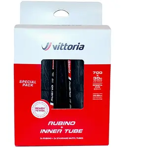 Vittoria Pneu De Route Rubino V G2 2 X Tubes 700c X 30/30-622 700C x 3...Vendu parbikeinn