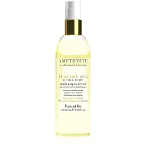 Huile sèche corps et cheveux Amethyste Sublim Oil Farmavita 100ML pas cher
