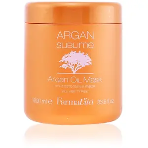 Comparateur de prix : Argan Sublime Argan Oil Mask - Farmavita Soins capillaires 1000 ml