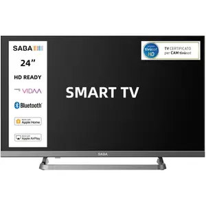 Saba SABA SA24S89VDA TV 24" HD Smart TV Wifi Gris 160 cd/m²