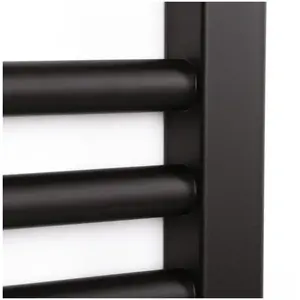 Sèche serviette mixte noir mat Florence - 514 W - Tonon FortyVendu parcdiscount