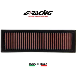 Simoni Racing Filtre à air de Remplacement sur mesure pour Citroën Berlingo, C2, C3, C-Elysee, Peugeot 1007, 207, Partner 2002-