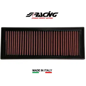 Simoni Racing Filtre à air de Remplacement sur Mesure pour Volkswagen Jetta/Passat 2005-2010 Tiguan 2007-2010 GTI 2009-2010 EOS 2006-2009