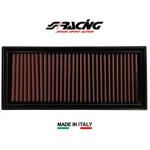 Simoni Racing Filtre à air de Remplacement sur mesure pour Alfa Romeo 147 & GT 1.6L-L4 16v & & 1.8L L4 & 2.0L-L4 16v 2000-