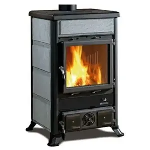 Poêle à bois en pierre naturelle - la Nordica Rossella R1 5.0 9 kW pas cher