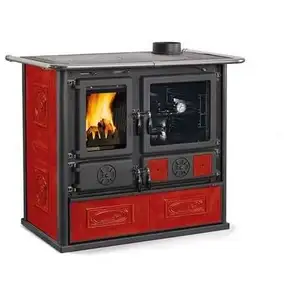 Sony Pictures Poêle à Bois Nordique Rosetta Liberty 7.2 Kw Bordeaux Mod.7013150 pas cher