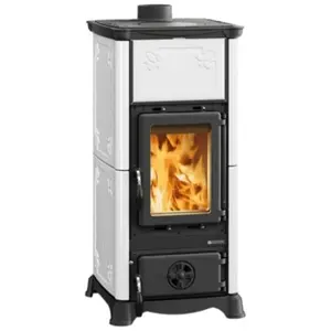Poêle à Bois La Nordica 3009221 Emiliana.165 Blanc pas cher