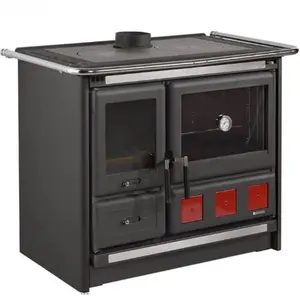 Comparateur de prix : Nordica Extraflame Cuisinière à bois 11kw noir anthracite - ROSAXXL.16...
