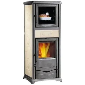Poêle à Bois Bouilleur La Nordica 3004502 Termorossella Plus Forno Dsa... pas cher
