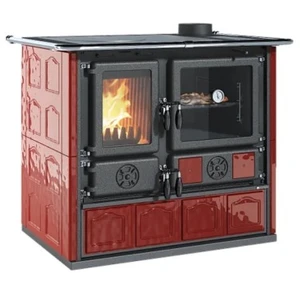 Cuisinière Traditionnelle Bois La Nordica 3003420 Rosa.16 Maiolica Bor... pas cher