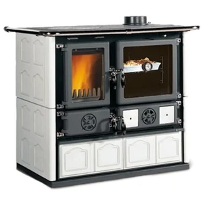 Cuisinière Traditionnelle Bois La Nordica 3003421 Rosa.16 Maiolica Bla...Vendu parabribat