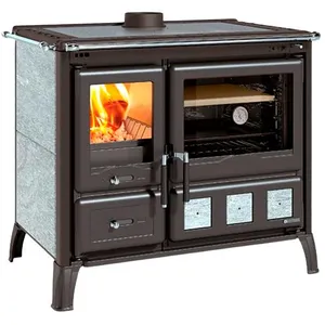 Cuisinière À Bois Raccordable - La Nordica Gardenia Xxl Pierre 10.5 Kw pas cher