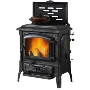Comparateur de prix : Poêle à bois 7.7kw fonte émaillée noir Nordica Extraflame ISETTACCLEAN