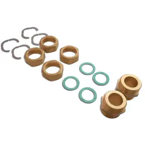 Tiemme Energy Duegi - Kit de raccords pour tuyauterie flexible inox dn 20 pas cher