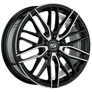 Jante Alu Msw Msw 72 17 Pouces - 7x17 5x114.3 Et40 Noir Brillant pas cher