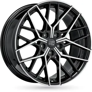 Jante Alu Msw 74 8x19 5x112 Et48 Noir Brillant pas cher