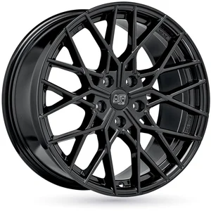 Jante Alu Msw 74 8x19 5x112 Et27 Noir Brillant pas cher