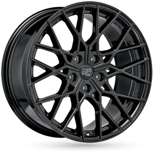 Jante Alu Msw 74 8x19 5x112 Et35 Noir Brillant pas cher