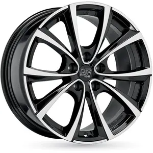 Jante Alu Msw 27 T 8.5x18 5x114.3 Et40 Noir Face Polie pas cher