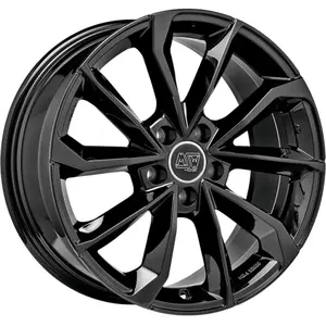 Jante Alu Msw Msw 42 17 Pouces - 7.5x17 5x120 Et50 Noir Brillant pas cher