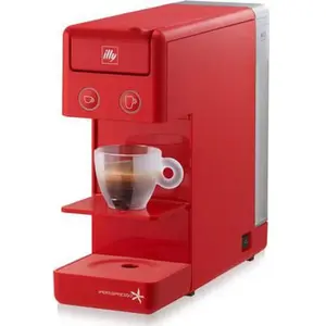 Illy Cafetière à dosette Illy Y3.2 Rouge Expresso & Coffee