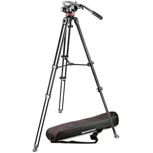 Comparateur de prix : Manfrotto MVK 502 AM trépied Caméscope portable 3 pieds Noir